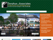 Tablet Screenshot of donahueassociatesvt.com